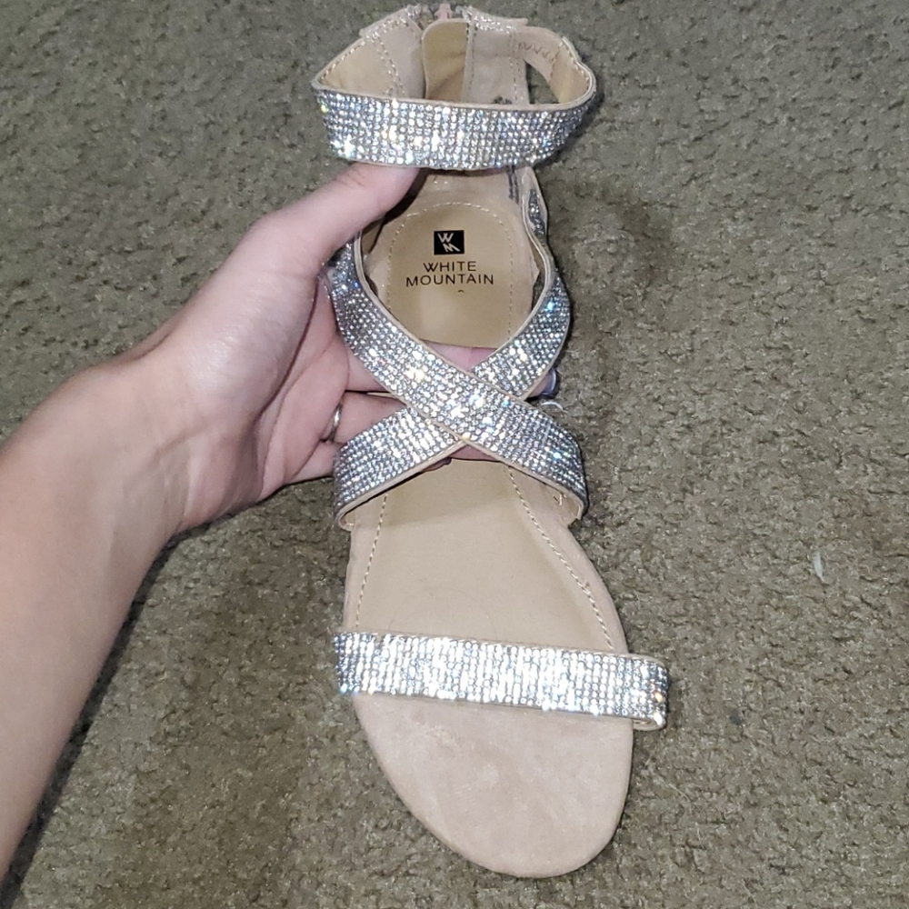 Sparkly sandals